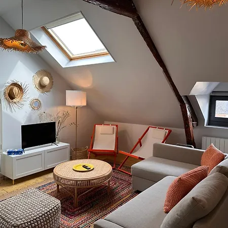 Cosy Apartment In City Center Honfleur Exterior foto